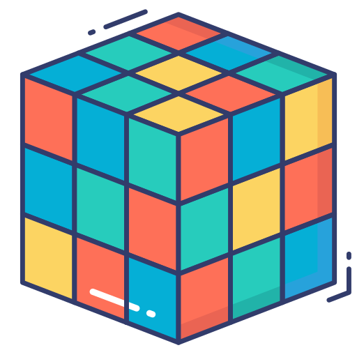 Rubik's cube icon